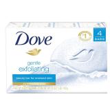 Dove Gentle Exfoliating Beauty Bar 3.75oz 4pk