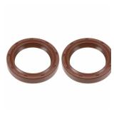 Uxcell Fluorine Rubber Oil Seal 30x40x7mm 2pk