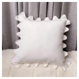 CozyOne 94716320 Scalloped Square Pillow Sham