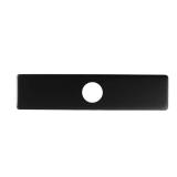 BWE P-11-Black Sink Faucet Hole Cover Deck Plate