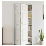 x78.4 in. 3-Panel Bi-Fold Closet Door