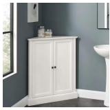 Crosley CF3118-WH Shoreline Stackable Corner...
