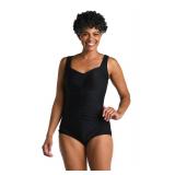 Maxine of Hollywood Shirred One Piece Swimsuit 12
