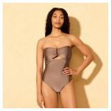 Shade Shore U-Bar Tummy Control One-Piece L
