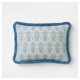 Threshold Studio McGee Woven Shell Lumbar Pillow
