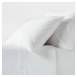 Threshold 250TC Organic Percale Sheet Set 4pc