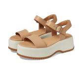 Sorel Fashion Heeled Sandal Beige Chalk Size 9