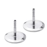 JoyTube 1.5 Tri Clamp to 14 Hose Adapter 2pk
