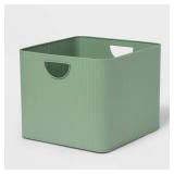 Brightroom 93147018 Large Metal Bin Green
