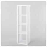 Brightroom 4-Cube Vertical Organizer White