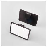 Brightroom Bin Label Clips Matte Black 2pk