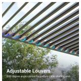 Louvered Pergola Roof Slats