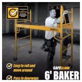 Metaltech 6 ft. Baker Scaffold 1250 lbs. Capacity