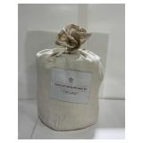 Lyocell-Cotton Blend King Sheet Set Beige