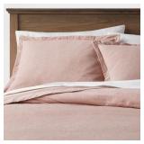 Threshold Cotton Linen Chambray Duvet Set King