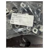 Vinyl Coated Steel Pipe Clamps 34 Inch 50pc
