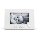 Demdaco Babys Baptism Ceramic Photo Frame 10x6.5