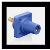 Leviton 16R24-1UB Cam-Type Receptacle 1.125in Tap