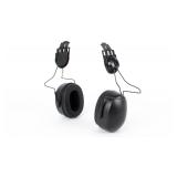 Pyramex Full Brim Hard Hat Mounted Earmuffs