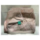 Pillowfort Faux Fur Throw Blanket Pink