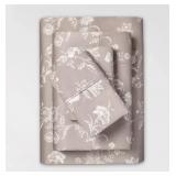 Threshold Performance 400TC King Sheet Set Floral