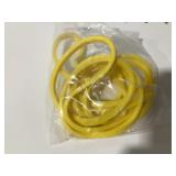 Yellow Rubber Replacement Appliance Drive Belt