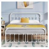 Queen Bed Frame With Headboard 60.9 in. W