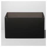 Brightroom Bathroom Organizer Bin 12x9x6.5 Gray
