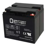 Mighty Max ML18-12 12V 18AH SLA Battery 2pk