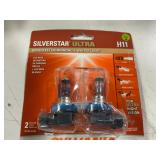 Sylvania SilverStar Ultra H11 Headlight Bulb 2pk