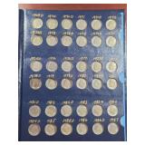 Roosevelt Dimes in Coin Album