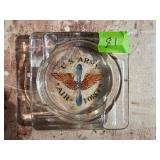 U.S. Army Air Forces Glass Ashtray