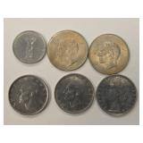 Six Turkish and Iranian Coins