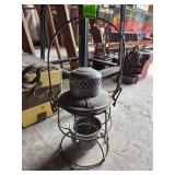 Adlake Kero Metal Railroad Lantern with Glass Glob