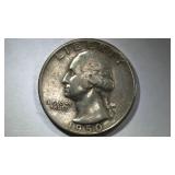 1950 Silver Washington Quarter with S' Mint Mark