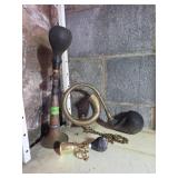 Brass and Rubber Honky Horns