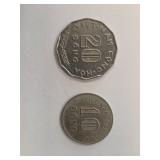 Vietnamese 10 Dong and 20 Dong Coins from 2003