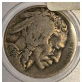 1936-D Buffalo Nickel in Protective Case