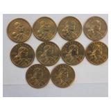 10 Sacagawea Dollar Coins #1