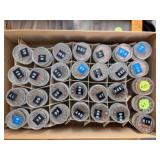 Organized Rolls of US Pennies