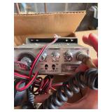 Cobra 21 CB Radio with Microphone and Mounting Bra