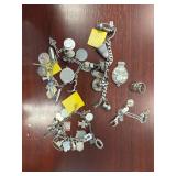 3 Sterling Silver Bracelets +/-165G.