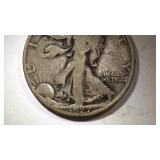 1927 Walking Liberty Half Dollar Coin