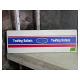 Vito Twirling Batons Store Display Sign