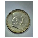 1948 Franklin Half Dollar, 90% Silver