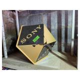 Sony Branded Geometric Light Fixture in Mixed Mate