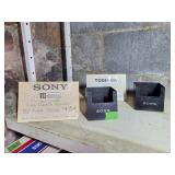 Sony Betamax Video Cassette Holders with Paper Ins