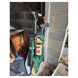 Golf Club Set with Woods, Irons, and Bag