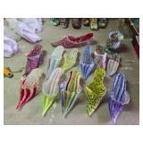 Lot of Murano Glass Shoes