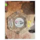 Glass Adv. Ashtray